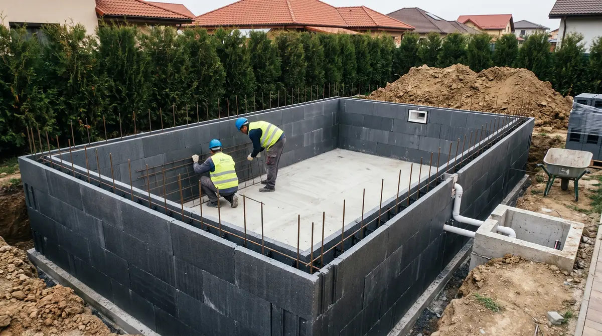 Cum se construiește o piscină: etapele, de la proiect la prima baie