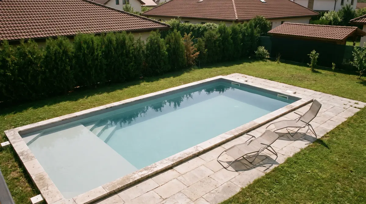 Dimensiunile piscinei din curte: ce lungime, lățime și adâncime să alegeți